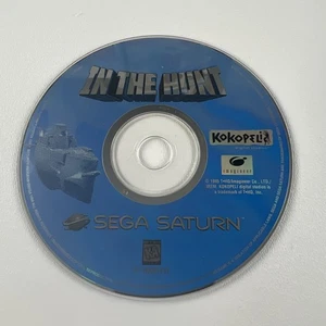 Videogioco Sega Saturn In The Hunt solo disco 1993 - buono - Foto 1 di 3
