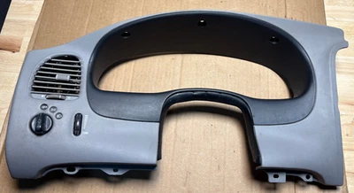1995 - 1997 OEM Ford Ranger Explorer Instrument Cluster Dash Bezel Trim Gray - Image 1 of 2