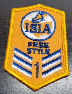 Insignia parche bordado estilo libre de la Asociación Internacional de Patinaje sobre Hielo 1 - Imagen 1 de 4