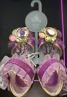 Disney Princess Rapunzel Costume Shoes Girls Size US 7/8