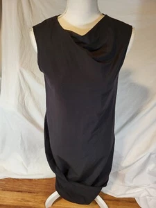 veronique miljkovitch Sizs Small Black Dress Minimalist  - Picture 1 of 5