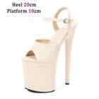 Shoes Sexy Show Sandals 15 17 20 CM High Heels Platform Sandals for Club Naked