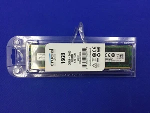 NOB CT16G4RFD424A CRUCIAL / MICRON 16GB (1X16GB) 2RX4 PC4-2400T MEMORY - Picture 1 of 2