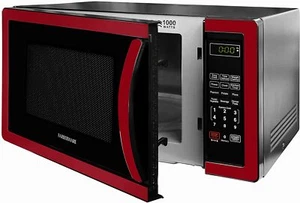 1.1 Cu. Ft. 1000-W Countertop Microwave Oven w/ LED Lighting Kitchen Home Office - Picture 1 of 8