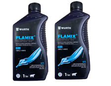 Produktbild - 2 Lt WURTH Flamix Flüssigkeit Heizkörper Kühlmittel Konzentrat Blue Motorroller