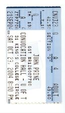 John Prine Vintage Concert Ticket Stub Convocation Hall (Toronto, 2004)