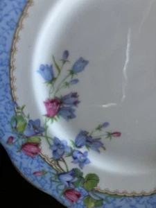 Royal Albert Crown Bone China Blue Harebell Plate Bread & Butter, Dessert 6.25” - Picture 1 of 10