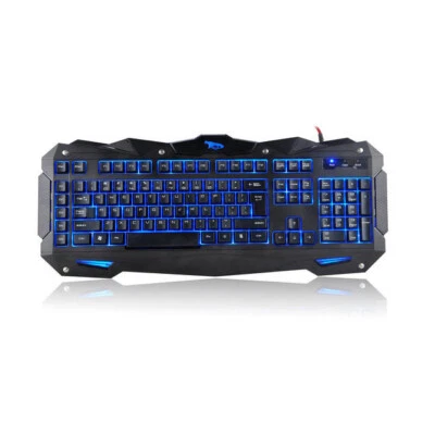 iMicro Cobra IM-KBCOBV8 110-Key Wired USB LED Backlit Gaming Keyboard - Image 1 of 2