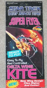 Star Trek: Deep Space Nine Super Flyer Delta Wing Kite 1993 MINT UNUSED SEALED - Picture 1 of 1