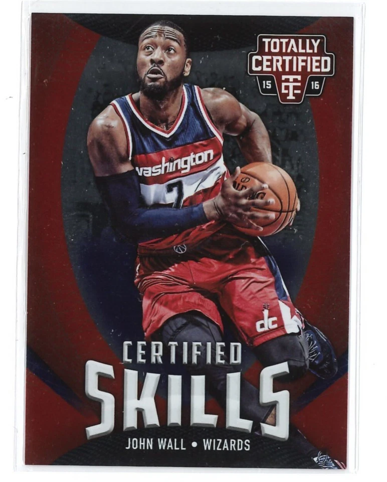 2015-16 Panini Totally Certified John Wall Certified Skills #/199 #12 - Image 1 of 2
