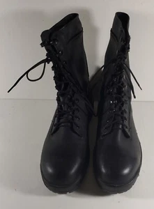 US Army Belleville 360ST Black Combat Military Leather Boots Mens 9.5M TOP - Bild 1 von 9