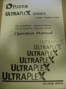 Plextor UltraPlex Series instrukcja obsługi - Zdjęcie 1 z 1