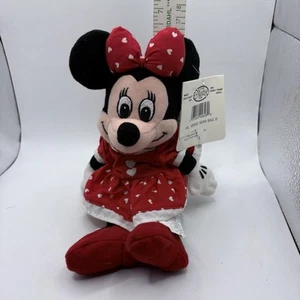 Disney Store Valentine Mini Bean Bag  Minnie 8 Inch NWT  - Picture 1 of 6