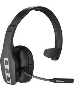 Truck Bluetooth Headphone Headset with Tri-Mic Noise Cancelling, CVC 8.0, Mute - Picture 1 of 6