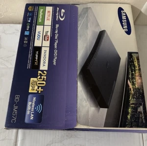 NIB Samsung BD-JM57C Blu-Ray Disc / DVD Player Brand New Factory Sealed - Picture 1 of 7