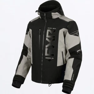 FXR Racing Black/Stone Helium X 2-in-1 Jacket 250016-1017-19 - Picture 1 of 2