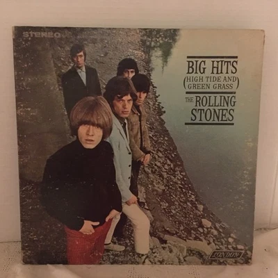 THE  ROLLING  STONES          LP        BIG HITS   (HIGH TIDE AND GREEN GRASS ) - Image 1 of 4