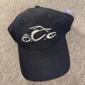 Orange County Choppers Fitted Hat Black S/M NWT - Picture 1 of 4