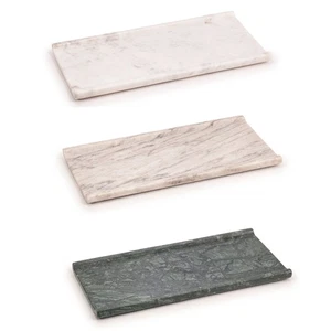 Decorative Marble Serving Vanity Tray for Bathroom, Home Multipurpose Organizer - Picture 1 of 25