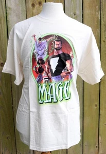 Vintage Nos 2004 Matt Wagner Magier Comic Grafik Graphitti T-Shirt - mehrere Größen - Bild 1 von 7