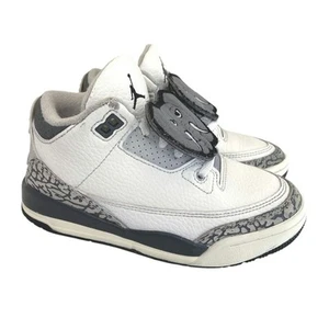 Jordan 3 Retro TD 'Hide N' Sneak' Nike Kinder Größe 12C Turnschuhe Elefant FB4415-100 - Bild 1 von 10