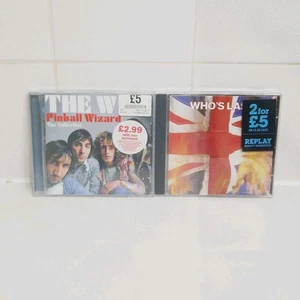 The Who CD's x 2 Pinball Wizard The Collection & Who's Last Excellent Condition - Imagen 1 de 10