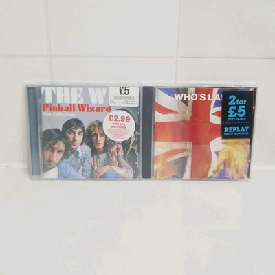 The Who CD's x 2 Pinball Wizard The Collection & Who's Last Excellent Condition - Image 1 of 4