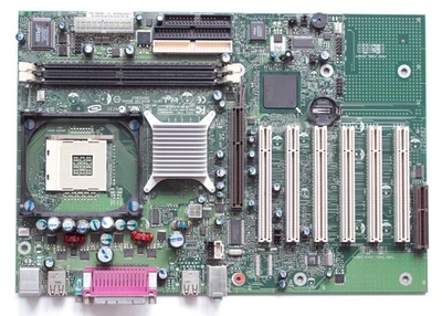 Socket 478 motherboard - Intel D845EBG2 - AGP DDR1 - TESTED - Image 1 of 2