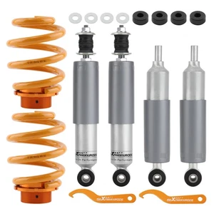 COILOVER ADJUSTABLE SUSPENSION SPRING FOR VW TRANSPORTER IV T4 90-03 COILOVERS - Picture 1 of 11