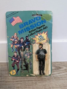 Bravo Company Die Cast Figure   vintage toys new sealed die cast 1980 - Picture 1 of 2