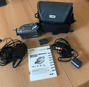 CANON MV 300 CAMCORDER Ausführung in Silberfarben. Gebraucht - Bild 1 von 7