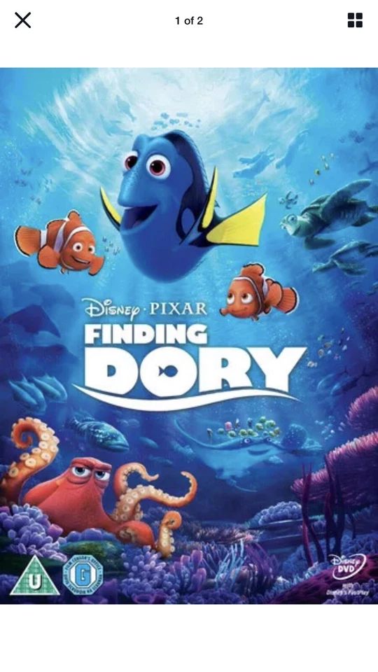 Finding Dory Disney Pixar DVD Region 2 - Image 1 of 1
