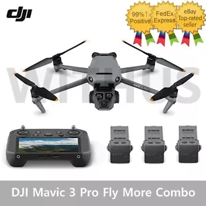 DJI Mavic 3 Pro Fly More Combo (DJI RC Pro) Camera Drone (3 Batteries)_ - Picture 1 of 9