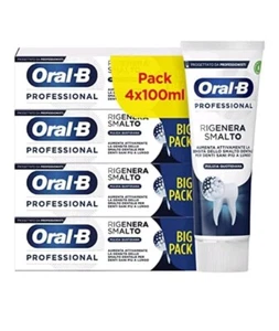4x Oral-B Dentifricio Professional Rigenera Smalto Da 100ml - Bild 1 von 1