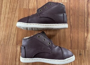 Toms Poseo Shearling Mids Toddler 8 Boots - Picture 1 of 4