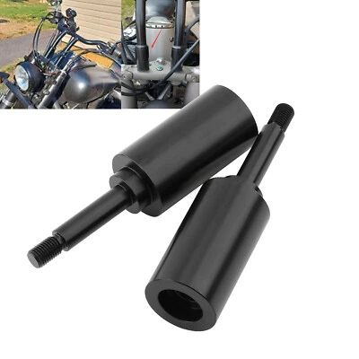 Elevadores de manillar de 2,5 pulgadas negros para Honda Shadow Phantom 750 VT750C2B 2010-2023  Foto 1 de 4