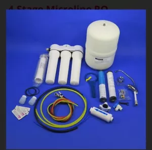 Microline 4 Stage Reverse Osmosis Drinking System TFC 435 By Clack - Picture 1 of 2