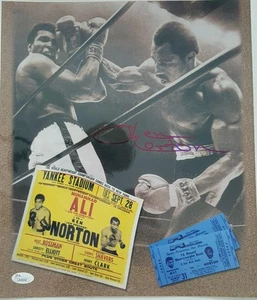 Ken Norton (d) Pro Boxing Champ Signed 12x14 Photo JSA COA - Picture 1 of 5