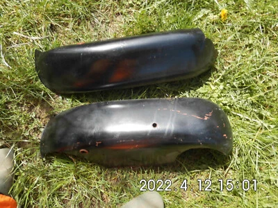 BEINSCHUTZBLECHE Beinschild,KNIESCHUTZBLECHE Kniebleche  RT AWO MZ oder andere - Bild 1 von 3