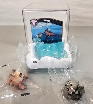 DISNEY Doorables Series 2 BAMBI AND THUMPER On Ice Movie Moments NEW Unopened - Image 1 of 4