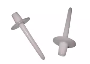 2X Spool Pin Twin Needles 422250-451 (652225) for Singer, Brother, B'lock, etc - Picture 1 of 2