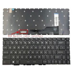 US RGB Tastatur mit Hintergrundbeleuchtung für MSI GE66 Raider GS66 Stealth 11UE 11UG 11UH 12UG/H