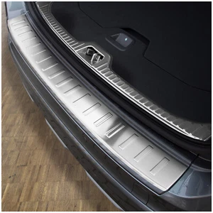Protector de borde de carga de acero inoxidable adecuado para Volvo XC60 Facelift 2013-06/2017 - Imagen 1 de 7