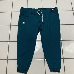 NWT Women’s Under Armour Sweatpants Teal Size 3X - Picture 1 of 4