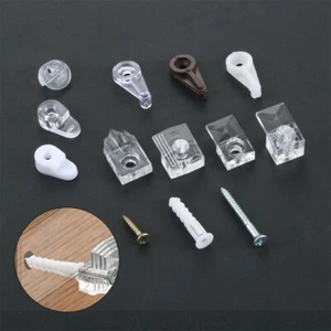 10/20/50Pcs Glass Mirror Nail Clips Fixing Protecting Screen Glass Fragile Panel - Picture 1 of 110