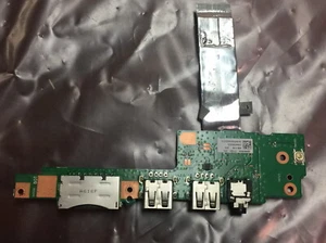 ASUS K501UW Series Audio Jack SD USB Power Board W/ Cable 60NB0BQ0-IO1000-200 - Afbeelding 1 van 2