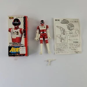 Raro Bandai Chogokin Super Electron Bioman Bio Rojo 1 Caja Original Japón - Imagen 1 de 24