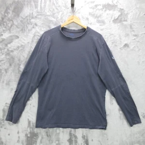 Kuhl Bravado Shirt Men's Large Blue Wildfibre Long Sleeve Hiking Outdoors - Picture 1 of 19
