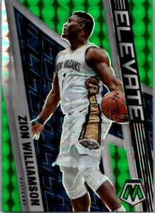 2021-22 Panini Mosaic #20 Zion Williamson Elevate Mosaic Green - Bild 1 von 2