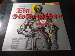 Leopold Ludwig - Ein Heldenleben (A Hero's Life) VG++ Original Everest LP Record - Picture 1 of 4